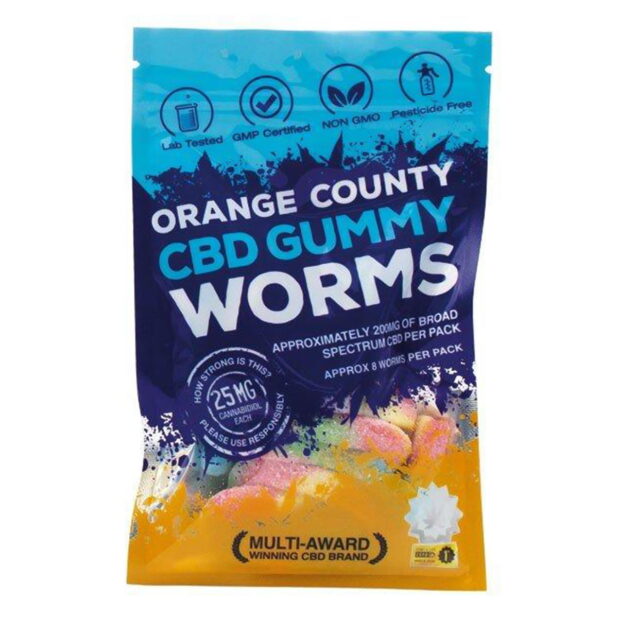 orange county cbd gummy worms grab bag
