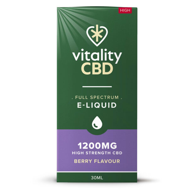 vitality cbd e liquid berry 1200