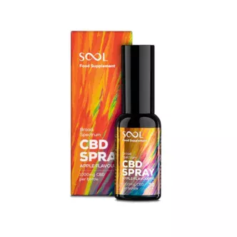 30SPRAYASO1000_SoolBroadSpectrumCBDSprayApple1000mg_30ml naturecreations uk