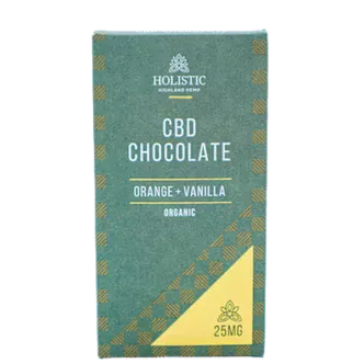 Orange & Vanilla Chocolate with 25mg CBD