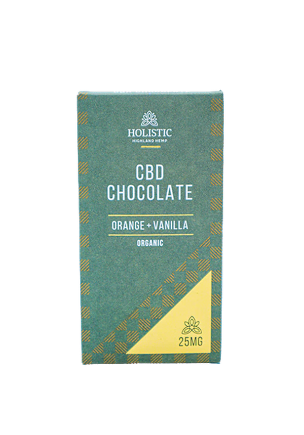 Orange & Vanilla Chocolate with 25mg CBD