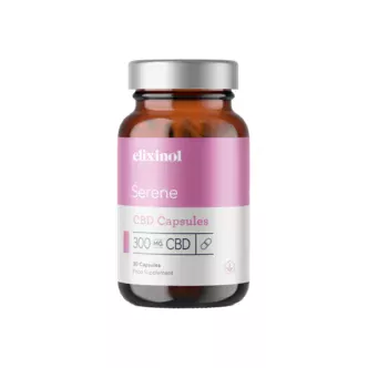 ELIXINOL 300MG CBD SERENE CAPSULES - 30 CAPS