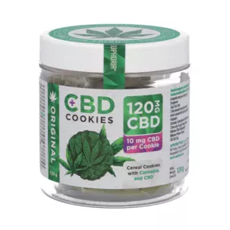 Cereal biscuits with Cannabis Sativa L. and CBD (Cannabidiol). Great for cereals, mix with fruits for best nutrition. Cannabis Sativa L. seeds whole wheat and rye flour 120 mg CBD (10 mg CBD per Cookie)