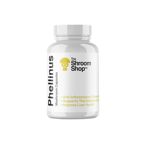 JWNAA1081X0270.png The Shroom Shop Phellinus 45000mg Capsules - 90 Caps - Image 1