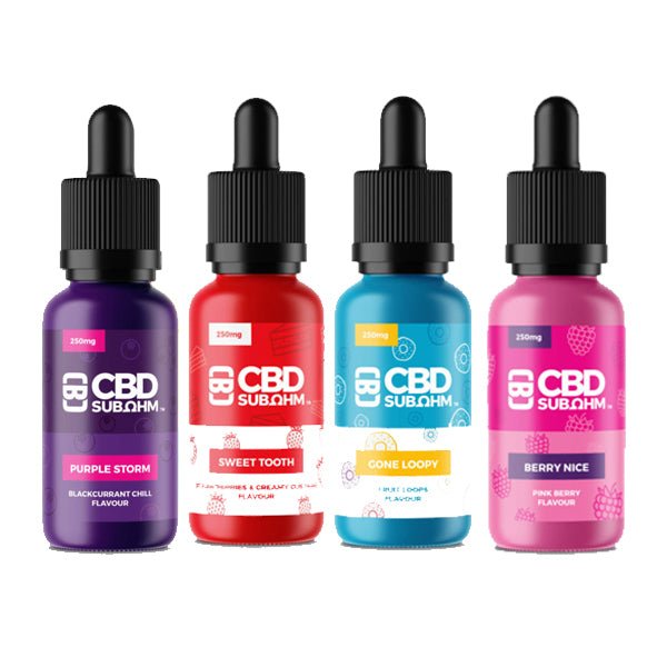CBD Asylum 2000mg CBD Sub Ohm E-liquid 25ml (70VG/30PG) - Image 2