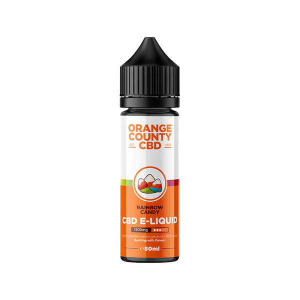 Orange County CBD 1500mg Broad Spectrum CBD E-liquid 50ml (50VG/50PG) - Image 7