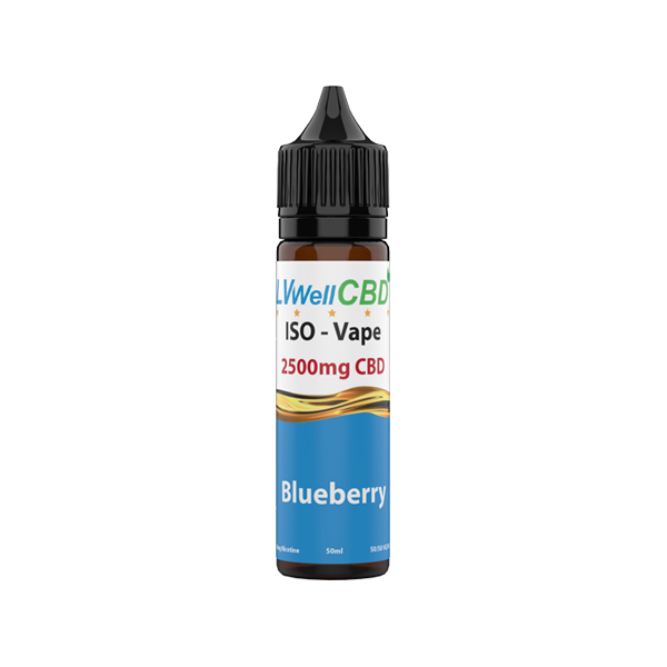 LVWell CBD Iso-Vape 2500mg CBD E-liquid 50ml (50VG/50PG) - Image 3
