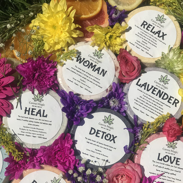 Canna Magic Handmade 100mg CBD Bath Bombs - Image 3
