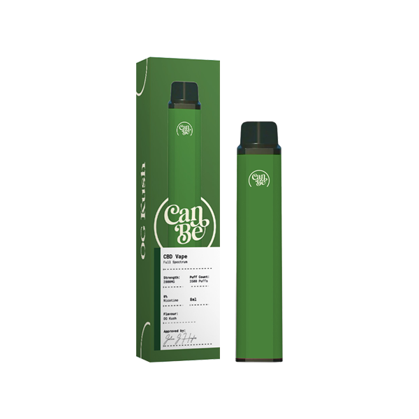CanBe 2000mg CBD Disposable Vape Device 3500 Puffs - Image 3