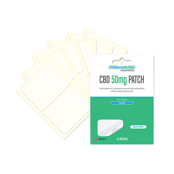 Medex Essentials 50mg CBD Patches - 12 pack - Image 1