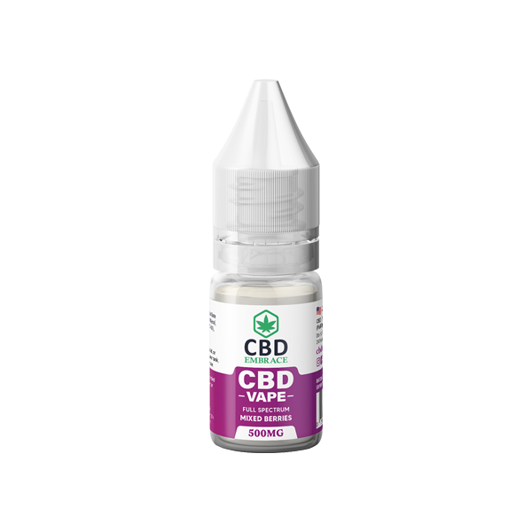 CBD Embrace 500mg Full Spectrum CBD Vape Oil - 10ml - Image 6