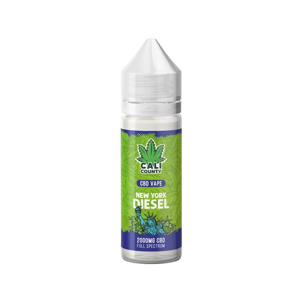 Cali County 2000mg Full Spectrum CBD E-liquid 50ml (60PG/40VG) - Image 1