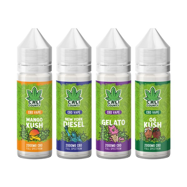 Cali County 2000mg Full Spectrum CBD E-liquid 50ml (60PG/40VG) - Image 2