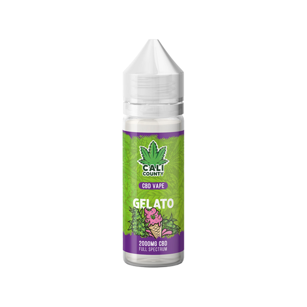 Cali County 2000mg Full Spectrum CBD E-liquid 50ml (60PG/40VG) - Image 3
