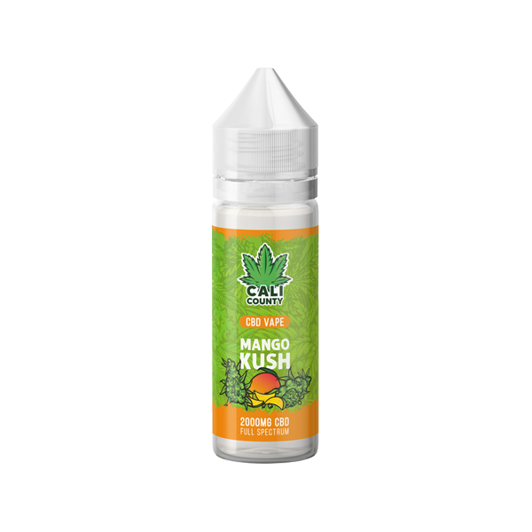 Cali County 2000mg Full Spectrum CBD E-liquid 50ml (60PG/40VG) - Image 4