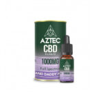 Aztec CBD 1000mg CBD Vaping Liquid 10ml (50PG/50VG) - Image 3