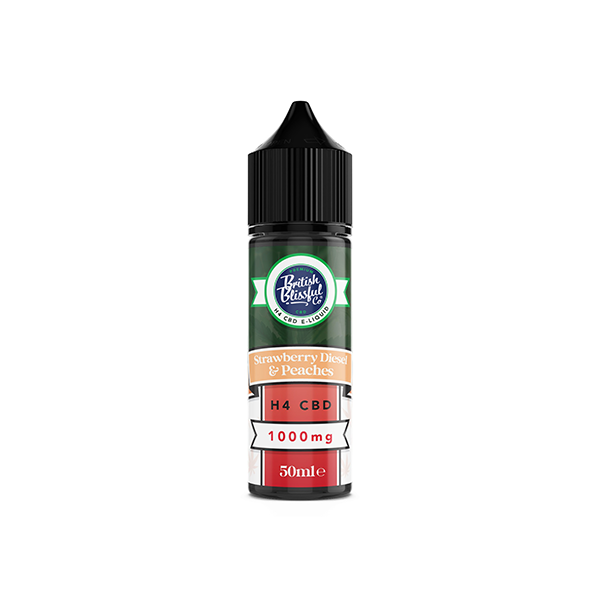 British Blissful 1000mg H4 CBD E-Liquid 50ml - Image 4