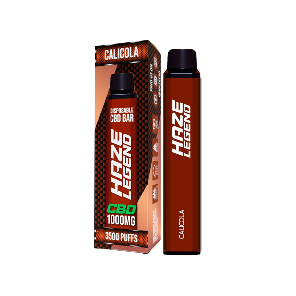 Haze Legend 1000mg CBD Disposable Vape Device 3500 Puffs - Image 6