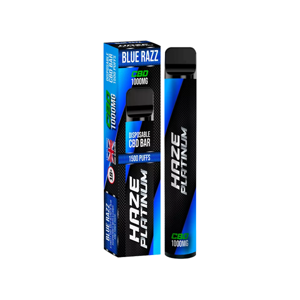 Haze Platinum 1000mg CBD Disposable Vape Device 1500 Puffs - Image 4