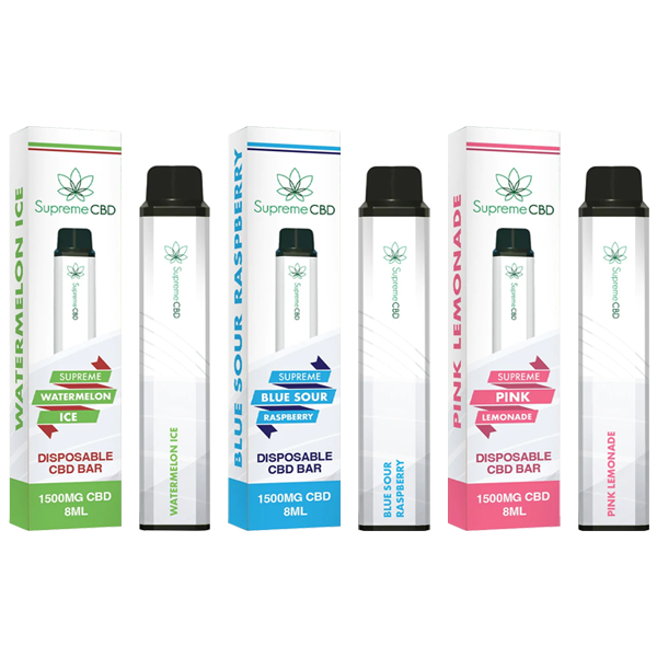 JWNEA0073X0355.png Supreme CBD 1500mg CBD Disposable Vape Device 3000 Puffs - Image 1