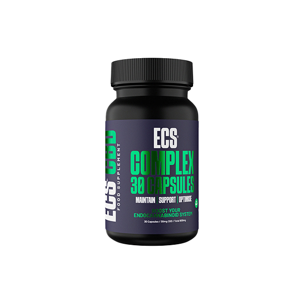 Canavape 900mg ECS Complex High Strength CBD Capsules - 30 Caps - Image 1