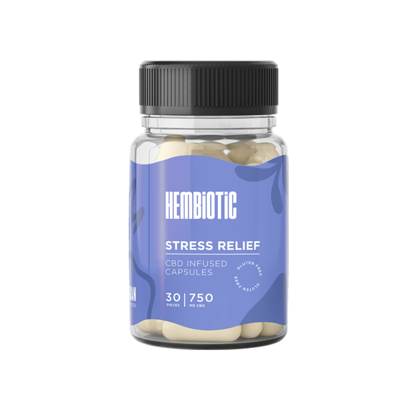 Hembiotic 750mg CBD Capsules - 30 Caps - Image 8