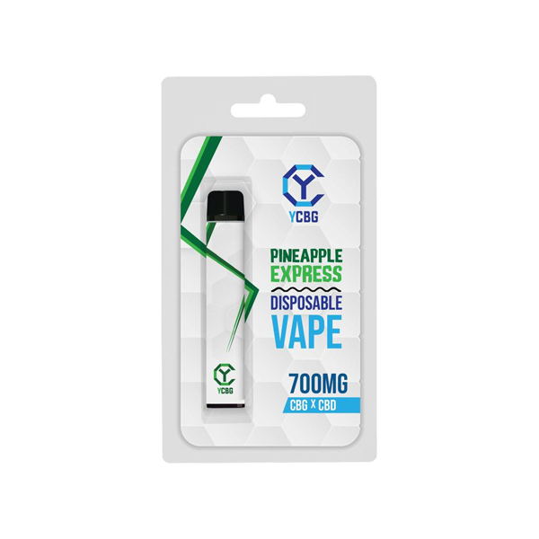 yCBG 700mg CBD + CBG Flowform Disposable Vape Pen (BUY 1 GET 1 FREE) - Image 1