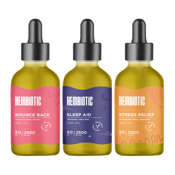 Hembiotic 2500mg Bulk CBD Oil - 50ml - Image 8