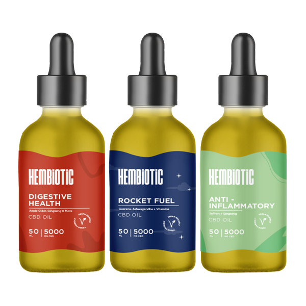 Hembiotic 5000mg Broad-Spectrum Bulk CBD Oil - 50ml - Image 7