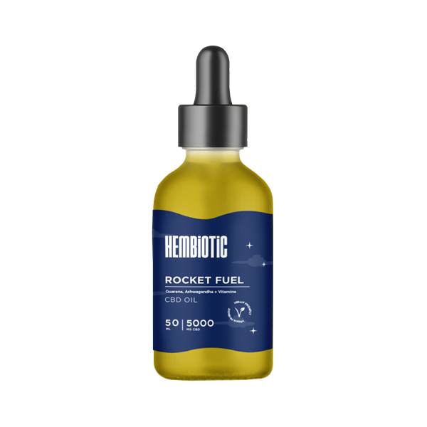 Hembiotic 5000mg Broad-Spectrum Bulk CBD Oil - 50ml - Image 3
