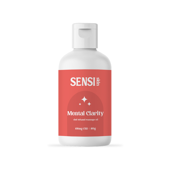 Sensi CBD 100mg CBD Massage Oil - 100ml (BUY 1 GET 1 FREE) - Image 2