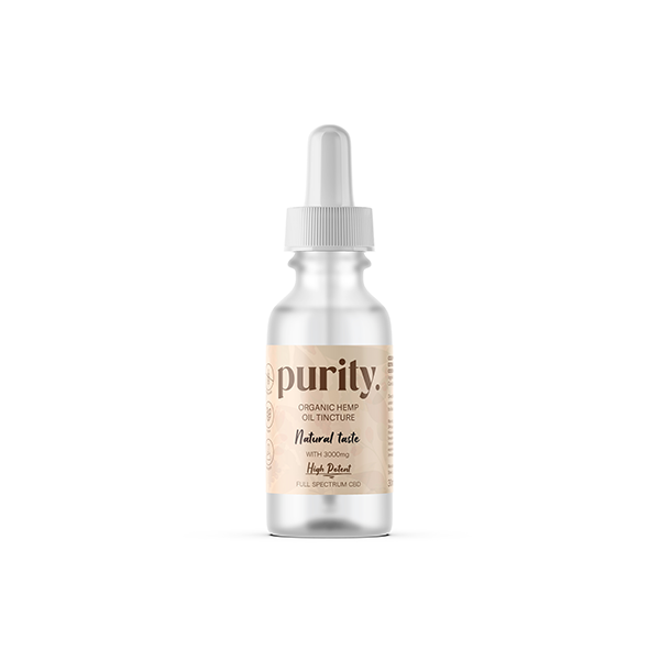 Purity 3000mg Full-Spectrum High Potency CBD Hemp Oil 30ml - Image 2