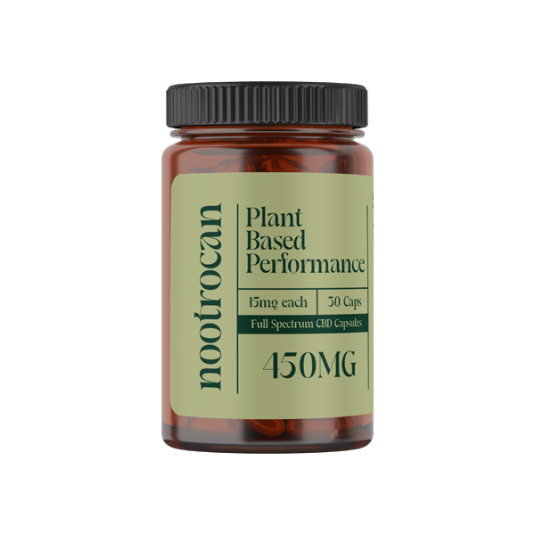 Nootrocan 450mg Full Spectrum CBD Nootropic Capsules - 30 Caps - Image 6