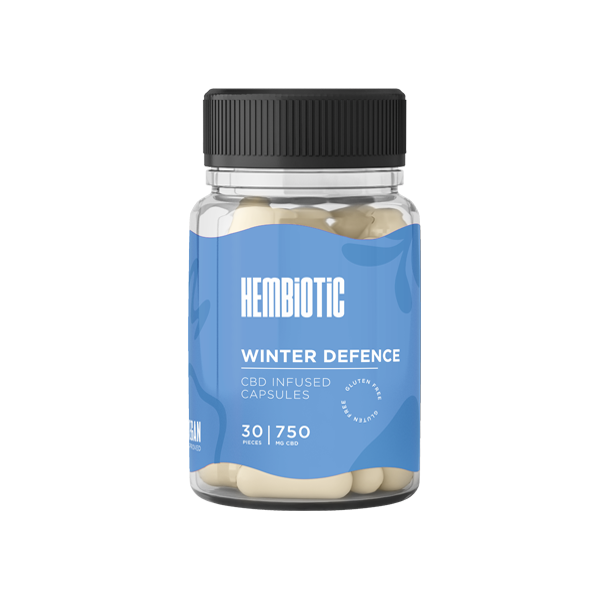 Hembiotic 750mg CBD Capsules - 30 Caps - Image 9