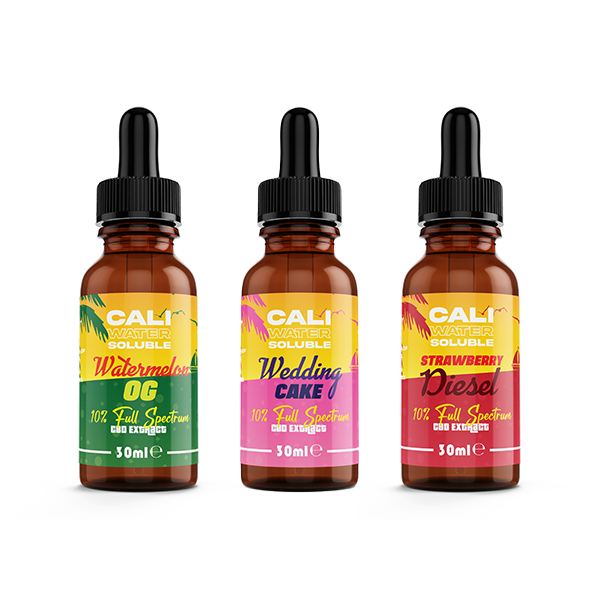 CALI 10% Water Soluble Full Spectrum CBD Extract - Original 30ml - Image 1