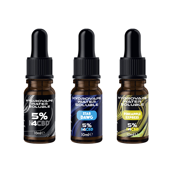 Hydrovape 5% Water Soluble H4 CBD Drops - 10ml - Image 5