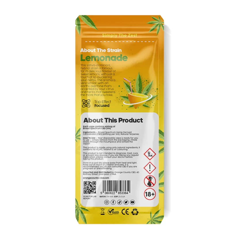 lemonade cbd vape orange county