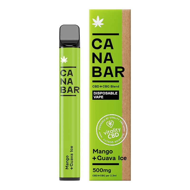 vitality mango guava ice canabar vape