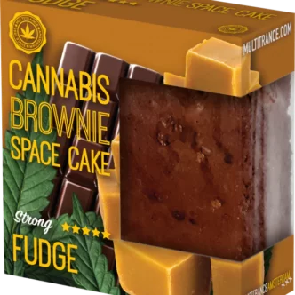 MULTITRANCE Fudge Cannabis Brownie Space Cake