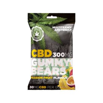 MULTITRANCE PASSION FRUIT CBD GUMMY BEARS 300MG