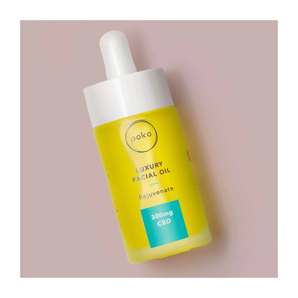 Poko 300mg CBD Luxury Facial Oil - 30ml - Image 3