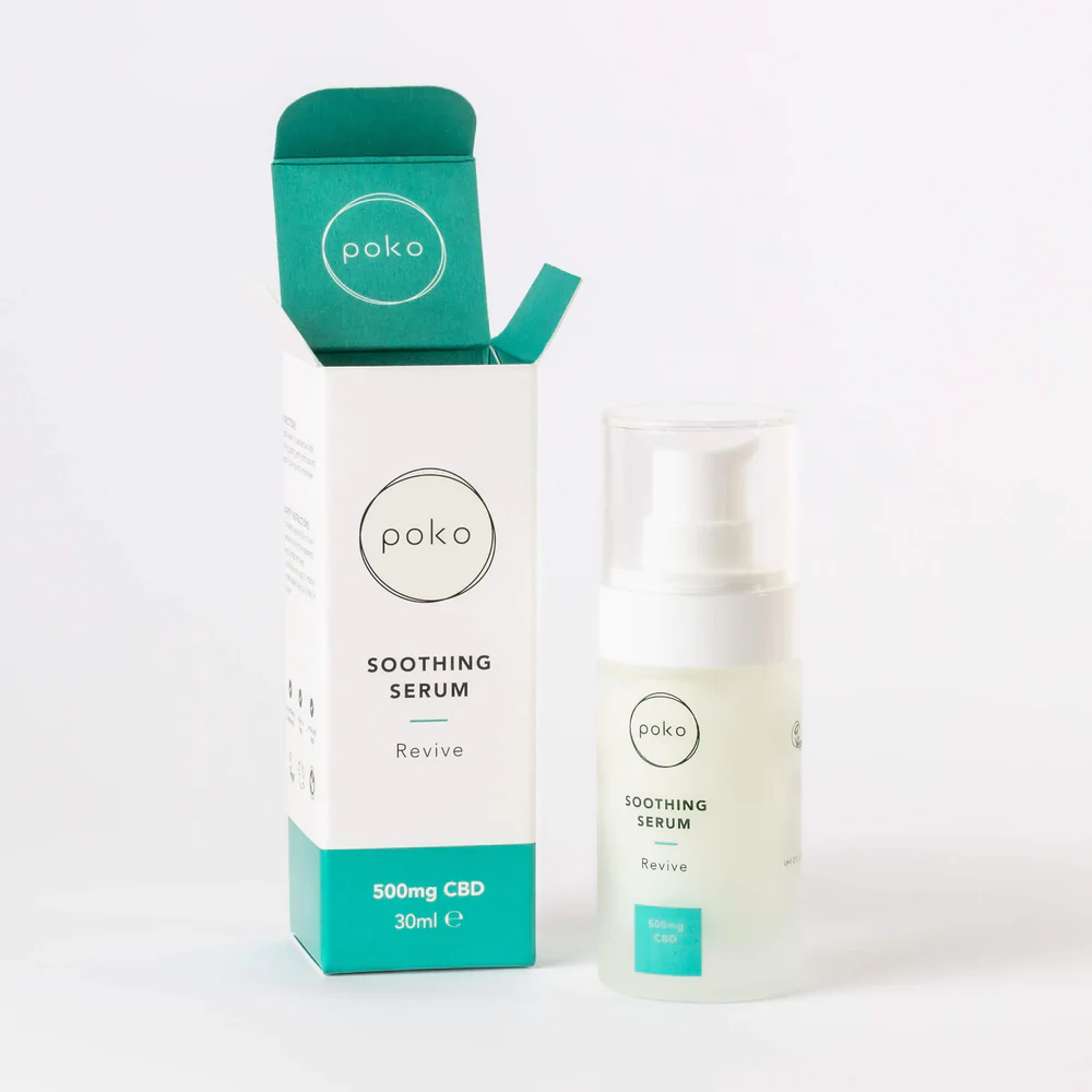 POKO SOOTHING FACE CREAM CBD SERUM