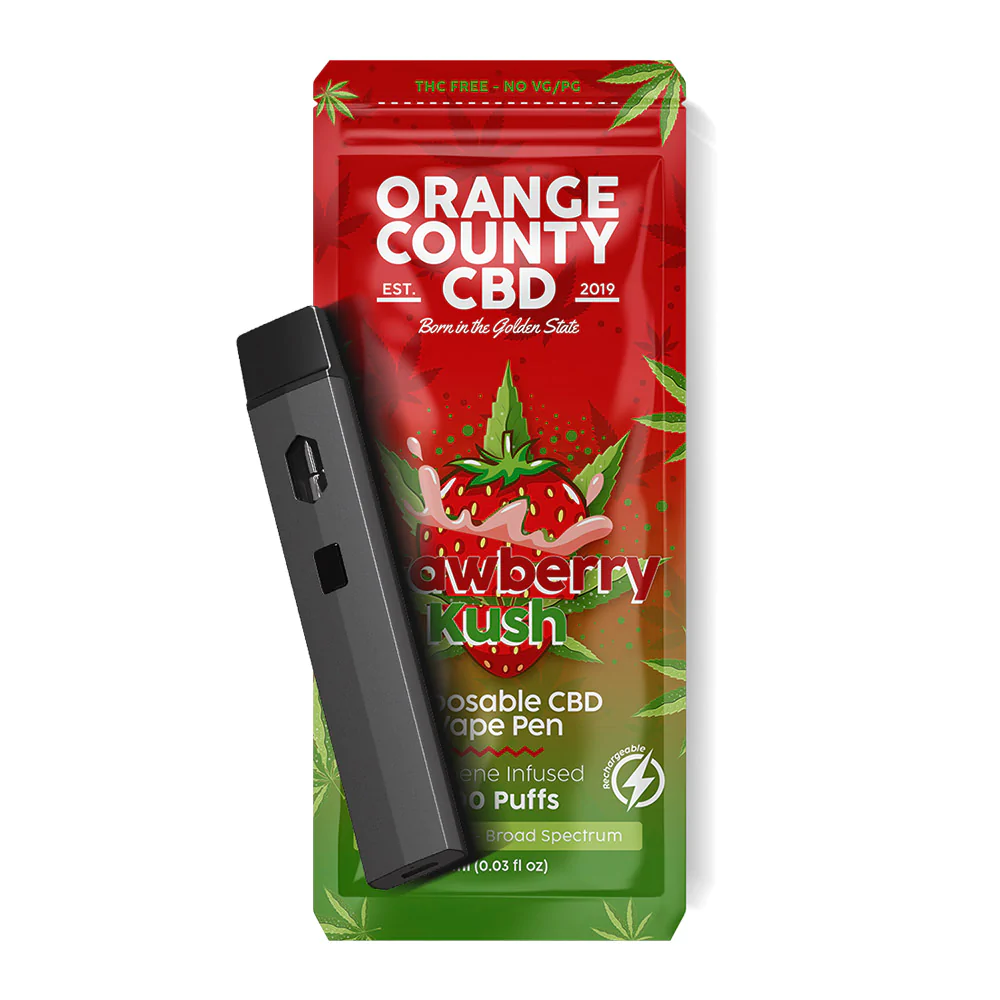 strawberry kush cbd vape pen
