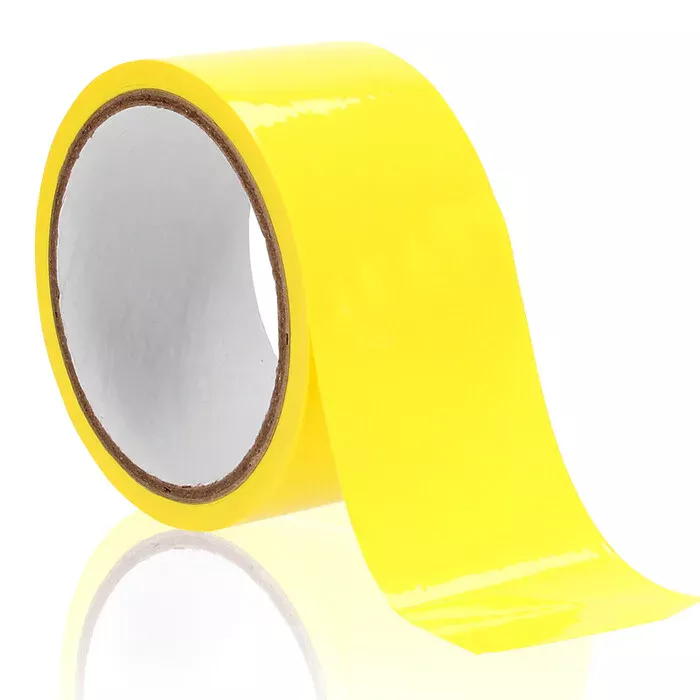 Ouch Xtreme Bondage Tape 57FT Yellow - Image 1