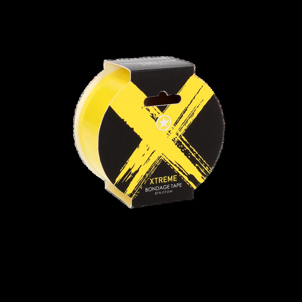 Ouch Xtreme Bondage Tape 57FT Yellow - Image 3