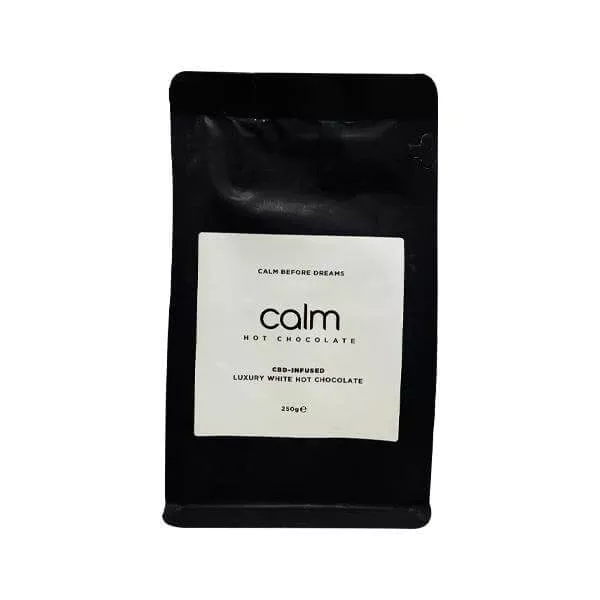 Calm Luxury Hot Chocolate CBD-Infused 100mg 250g