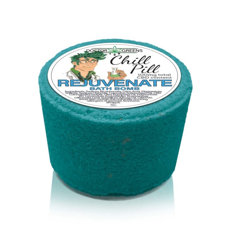 doctor greens bath bomb chill pill rejuvenate
