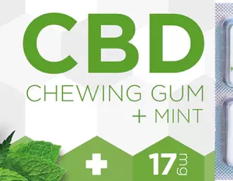 CBD CHEWING GUM MINT