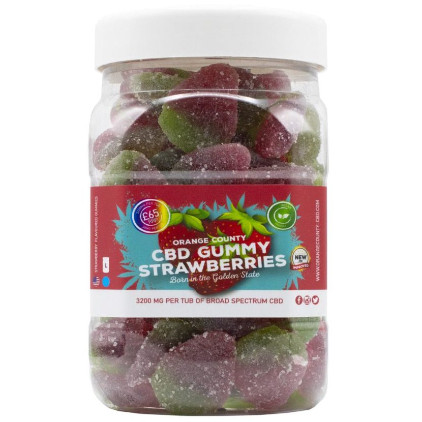 orange county cbd edibles gummies strawberry 3200 large