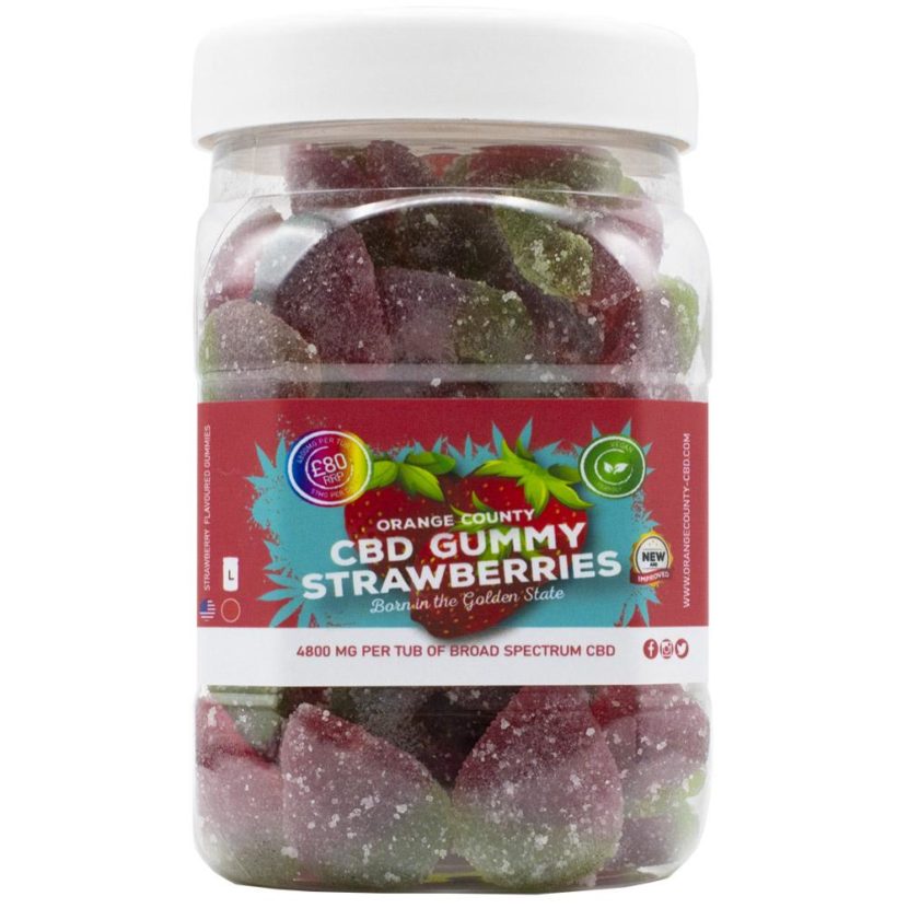 orange county cbd edibles gummies strawberry 4800 large
